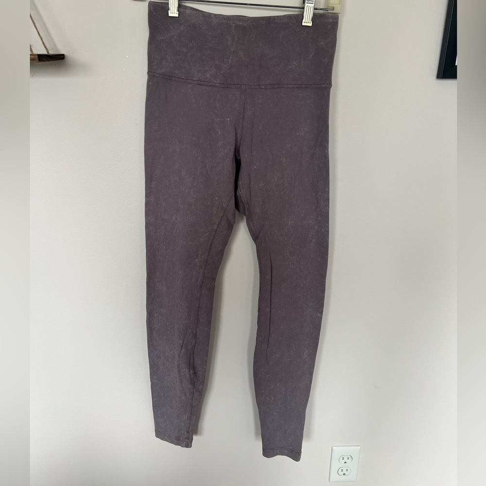 Lululemon Leggings. Purple washed